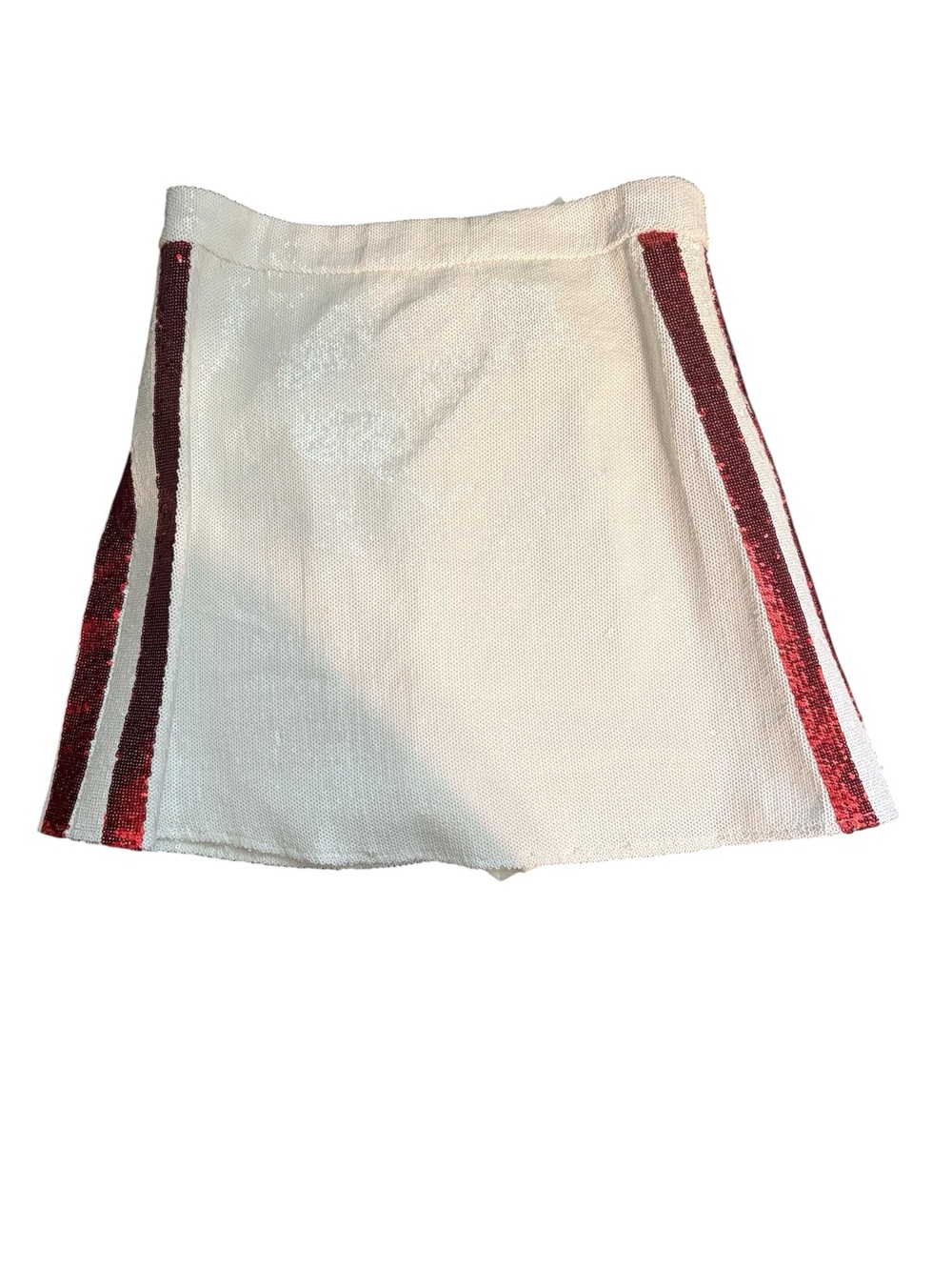Queen of Sparkles Sequin Skort Fourth of July Americana Game Day Mini Skirt M